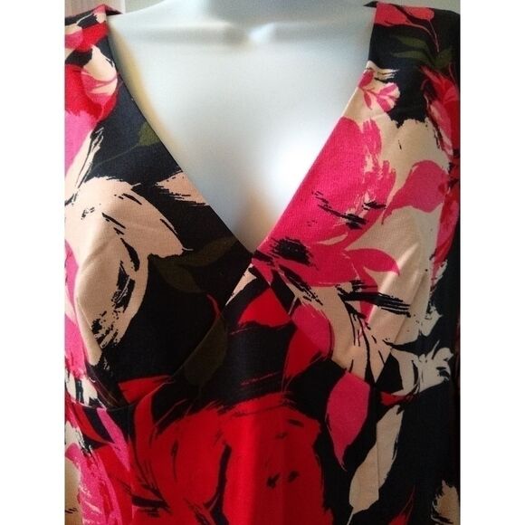 TRINA TURK Sena A-Line Floral Print Dress Size 4 - Picture 6 of 12